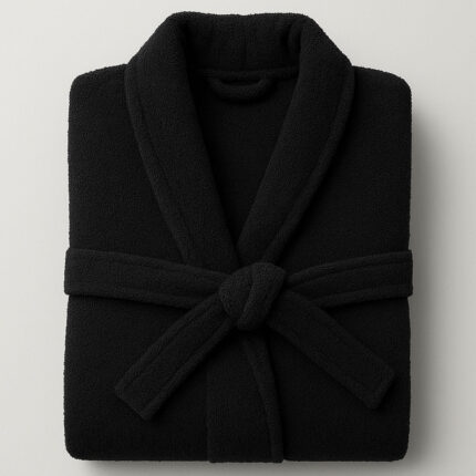 Black Bathrobe