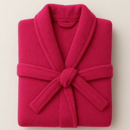 Fushia Bathrobe